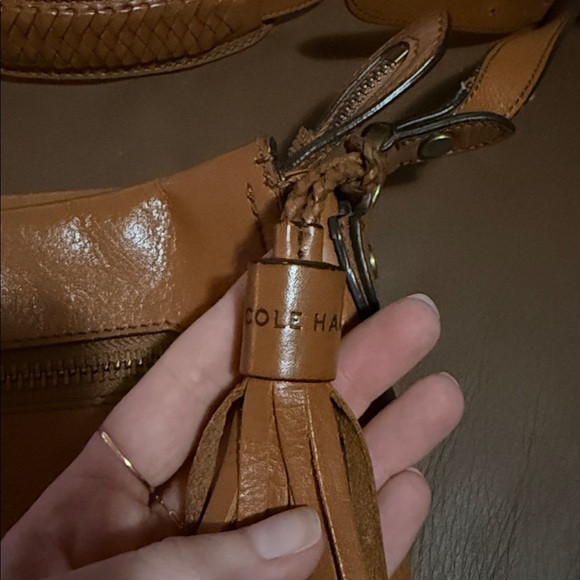 Cole Hahn Leather Crossbody Bag - Picture 3 of 11